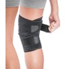 Mueller Rodillera ajustable, color negro, talla única Rodillera ajustable