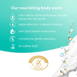 Dove Advanced Care Hypoallergenic Body Wash Fragrance Free 400 ml