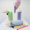 Parent Pencil Case Pen Shape, Pen Shape Green, Pen Shape