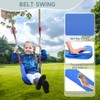 Swing Sets for Backyard, Toddler Swing Set with 2 Seat