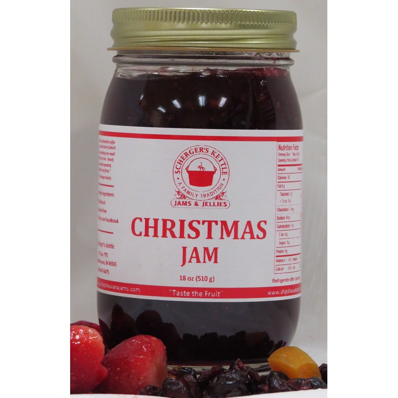 Christmas Jam, 18 oz