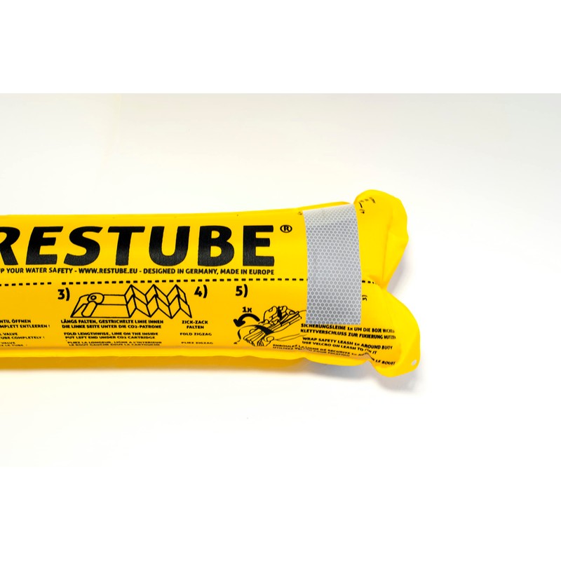 Restube Beach Swim Buoy Starter Bundle | Includes Inflatable Rescue