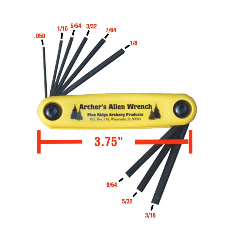 Pine Ridge Allen Wrench Set