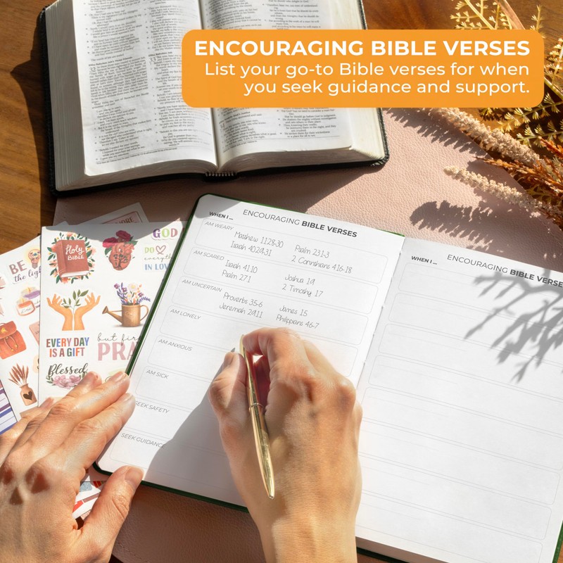Clever Fox Prayer Journal – Daily Devotional & Gratitude Notebook