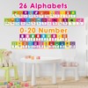 Alphabet Line Bulletin Board Set ABC Number 0-20 Wall Decorations