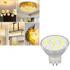 4pcs/set MR11 LED Spot Light Bulb with Dual Needle Base
