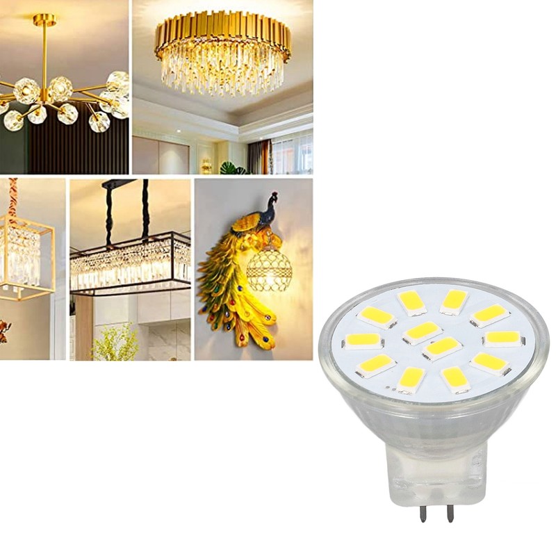 4pcs/set MR11 LED Spot Light Bulb with Dual Needle Base