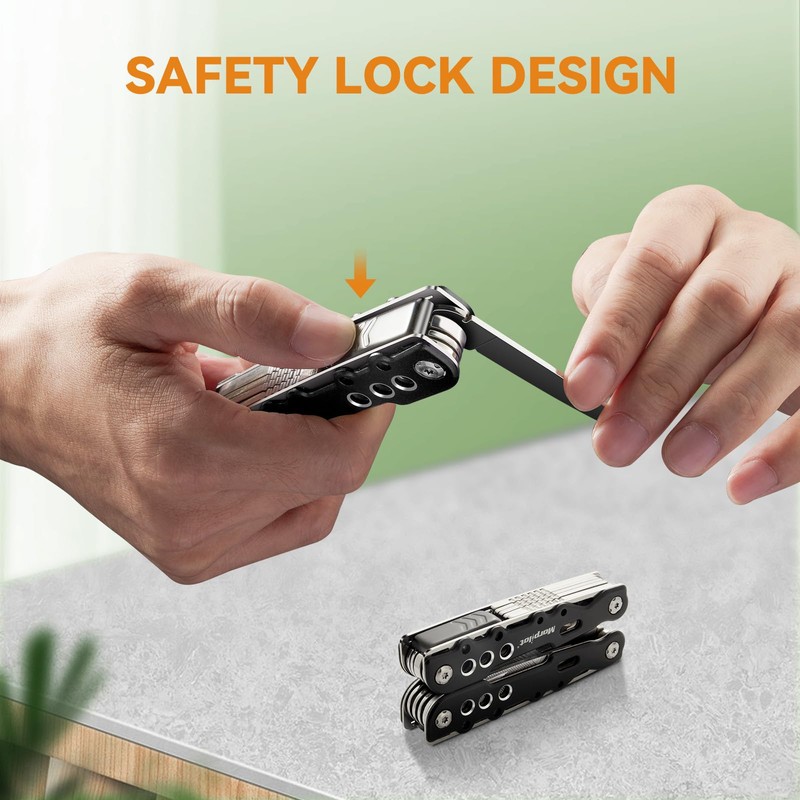 morpilot Gifts for Men, 25 in 1 Multitool Tool, Small