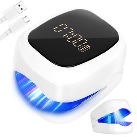 AOOWU Nail Fungus Laser Device with Time Display, Light Therapy Device for Nail Fungus, Nail Fungus Laser, Nail Fungus Laser Device for Fingers and Toenails, Lllt Laser LLT Device, 940 nm + 500 nm