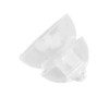 10Pcs Sound Amplifier Tips Silicone Anti Static Noise Reduction Double
