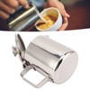 Stainless Steel Milk Frothing Pitcher Cappuccino Pitcher Coffee Foam Container