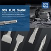 ANDELI SDS-Plus Rotary Hammer Chisel Set, set of 4 including