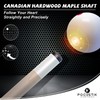 POCUSTIK Pool Cue, 58" 2-Piece Pool Stick for Adults，Ergonomic Canadian