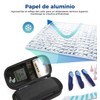 Hielera para Insulina Portatil con Display Temperatura&3 Bolsas de Hielos,Bolsa