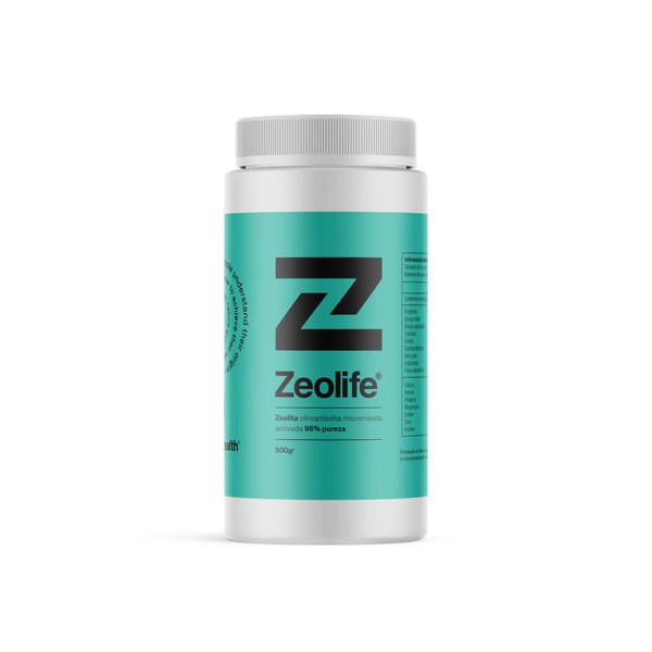 Ancient Health Zeolife Zeolita Clinoptilolita Micronizada Activada - 1 Frasco Con 500 GR en polvo
