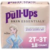 Pull-Ups Girls' Skin Essentials Potty Training Pants, Training Underwear, 2T-3T