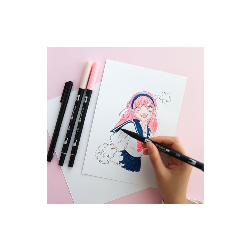 Tombow Set creativo Manga, ispirato al Giappone Brush Pen Set