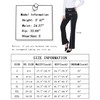 ZTN Womens Bootcut Dress Pants Regular Fit Tummy Control Pants
