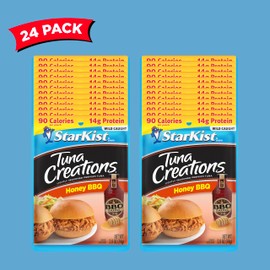 StarKist Tuna Creations Honey BBQ, 2.6 Oz, Pack of 24