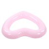 Heart Shaped Swimming Circle 120cm Thick Tear Resistant PVC Material