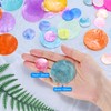 M METERXITY 20-Pack Round Capiz Sea Shells, 1 Inch(25mm) Natural