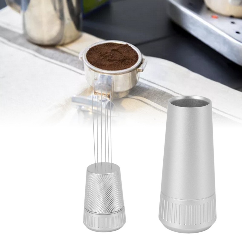 Coffee Stirring Tamper Portable Small Stable Base Ergonomic Handle Hand