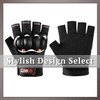 One Limitation TG184 Gloves Cycling Fingerless Protector Velcro Outdoor Men