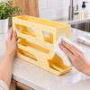 Automatic Egg Roller Storage Box for Refrigerator Organization – Space-Saving