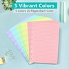 Junior Size 8 Discs 120gsm Discbound Refill Paper, Discbound 5