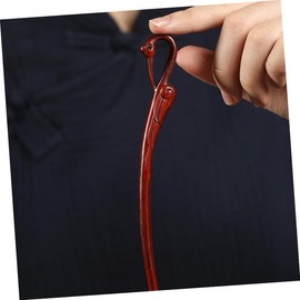 Healvian Vintage Wooden Hair Chopstick for Women Elegant Hair Stick Accessories for Bun Styles Sturdy and Minimalist Design for Celebrations and Everyday Use