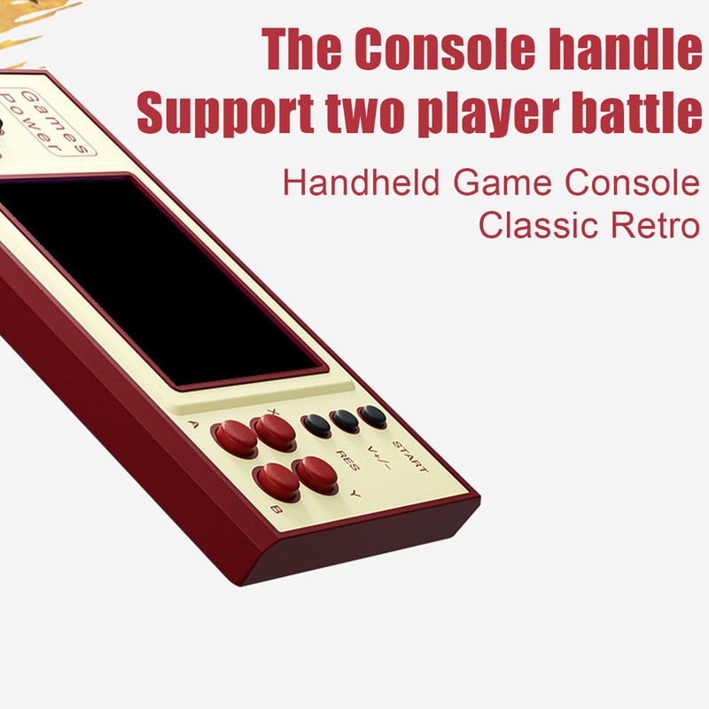 Handheld Game Console 2 Players Classic Retro Lightweight HD Output