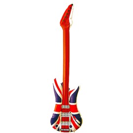 Henbrandt Inflatable Union Jack Guitar