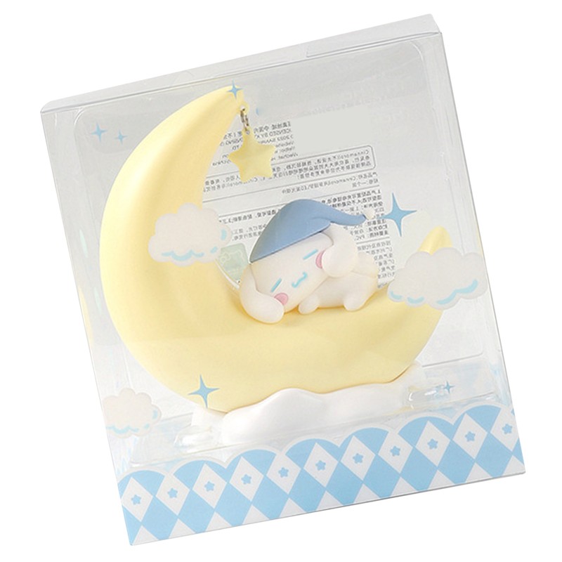 Cute Moonlight Night Lamp Sweet Dreams Crescent Moon LED Warm