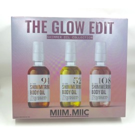 Miim Miic 3pc MIIM MIIC Shimmer Glow Oils (94, 52, 108) Vanilla 28, Strawberry Milk +