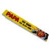 Wooden Meter Stick with Superhero Design and Saying "Papa Der