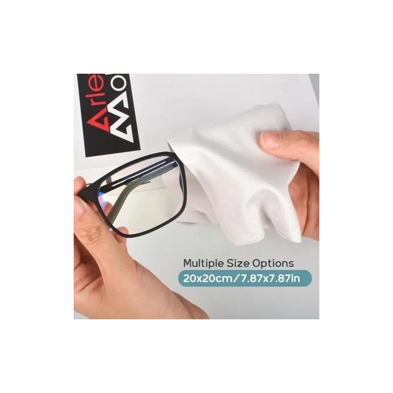 Large Microfiber Cleaning Cloths 12 Pack 8"