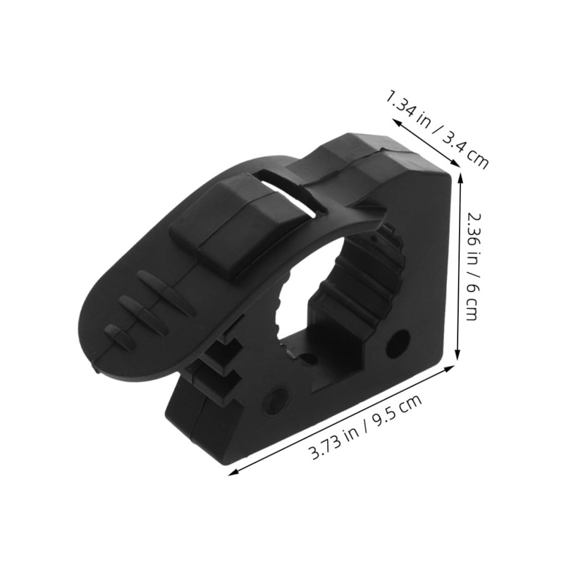 ULTECHNOVO 4pcs Rubber Clamps for Diameter Tubes Utility Trailer Accessories