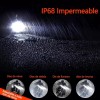 3 Par Faros Luces Led Para Motos Auto Doble Color