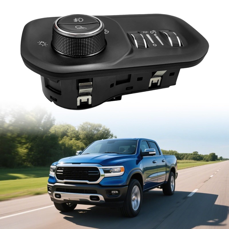 Headlight Fog Light Switch Fit for Dodge Ram 1500 2500