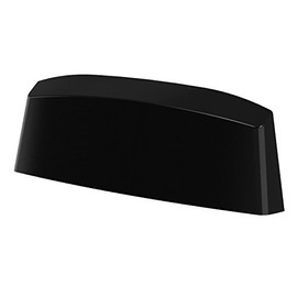 MS Beschläge Pack of 10 Water Slot Caps Window Drainage 45 mm in Black - RAL 9005 by