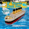 8" Titanic Bath Boat And Pool Toy, Titanic Model Titanic