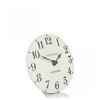 OloreHome Thomas Kent Arabic Mantel Clock Limestone 15cm