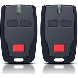 Garage Door Remote Control for BFT Mitto 2 B RCB 433MHz 2 Channels for Rolling BFT Mitto 2, Kleio, Ghibli, TRC 2, Kleio, Ghibli, TR(2 Pack)