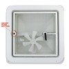 Leisure Coachworks 14" RV Trailer Roof Vent Complete 12 Volt
