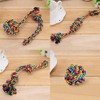 ERKOON Juego de Juguetes de Cuerda para Perros, Pelota de