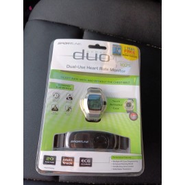 Sportline New Sealed Sportline Duo 1025 Women's Dual-Use Heart Rate Monitor. Ships Free