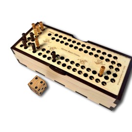 Horse Race Game - Premium Edition - Fun wooden game for 2 players!