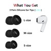 Acediar Replacement Ear Tips Compatible with AirPods Pro1,2 [3 Pairs],