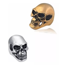 Acero Inoxidable Anillo De Calavera Mujer Acero Inoxidable Talla 6