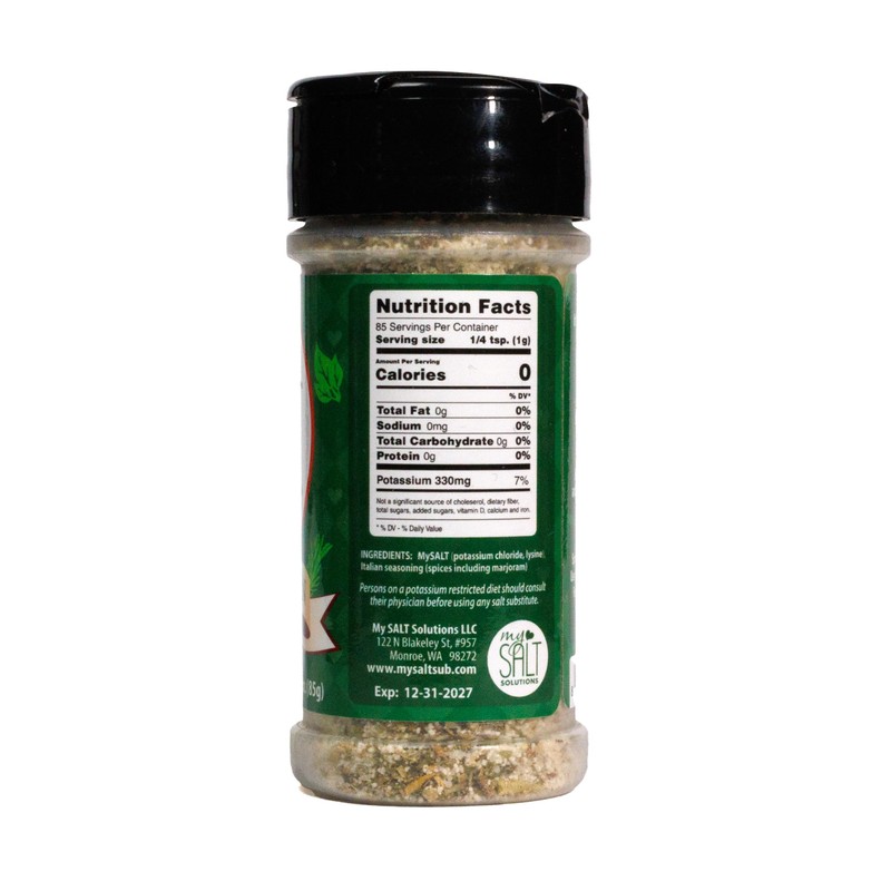 MySALT Herb Garden – Sodium-Free Herb Seasoning Blend with a